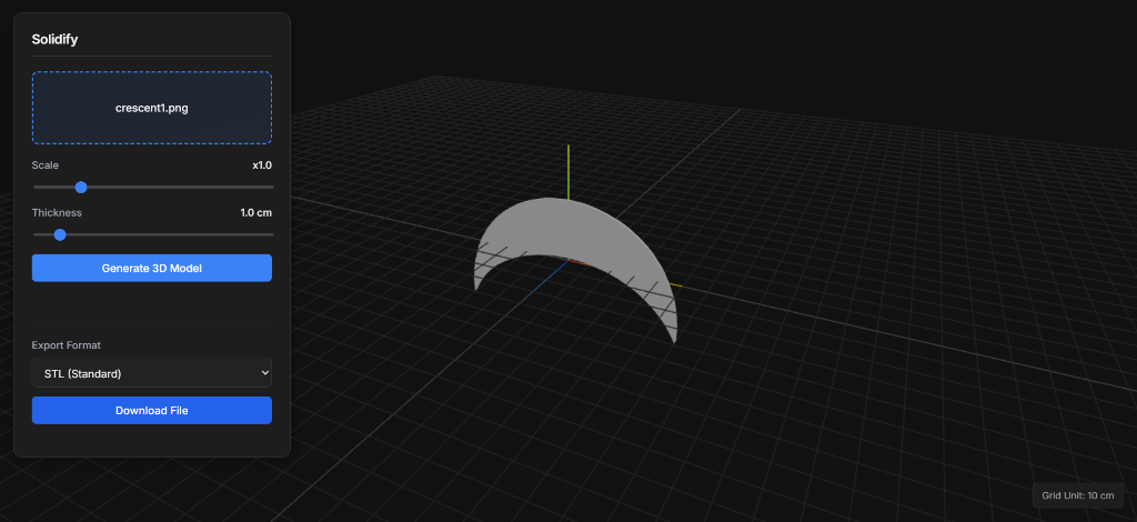 Solidify Preview
